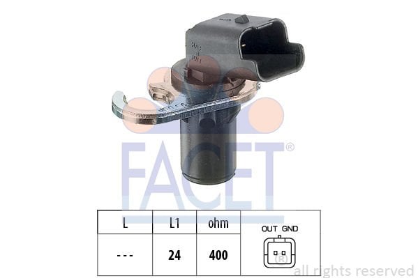 Peugeot 607 2000-2004 Arası 2.2 16V Facet Marka Krank Sensörü
