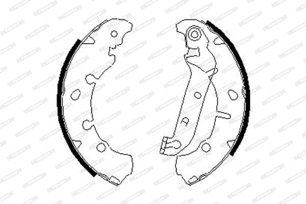 Ford Puma 1997-2002 Arası 1.7 16V Ferodo Marka Pabuçlu Balata