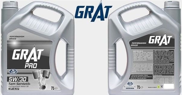 5W30 Motor Yağı Grat 7 LT GRT-605307