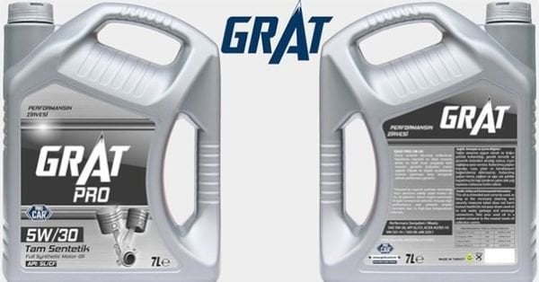 5W30 Motor Yağı Grat 7 LT GRT-605307