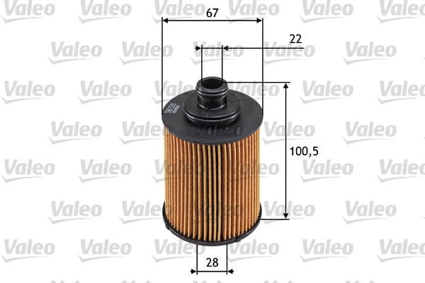 Citroen Nemo 2008-2012 Arası 1.3 HDi 75 Valeo Marka Yağ Filtresi