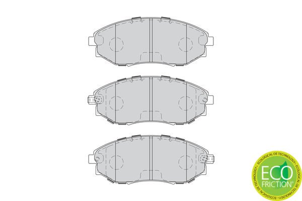 Chevrolet Epica 2004-2011 Arası 2.0 D, 2.0, 2.5 Ferodo Marka Ön Balata