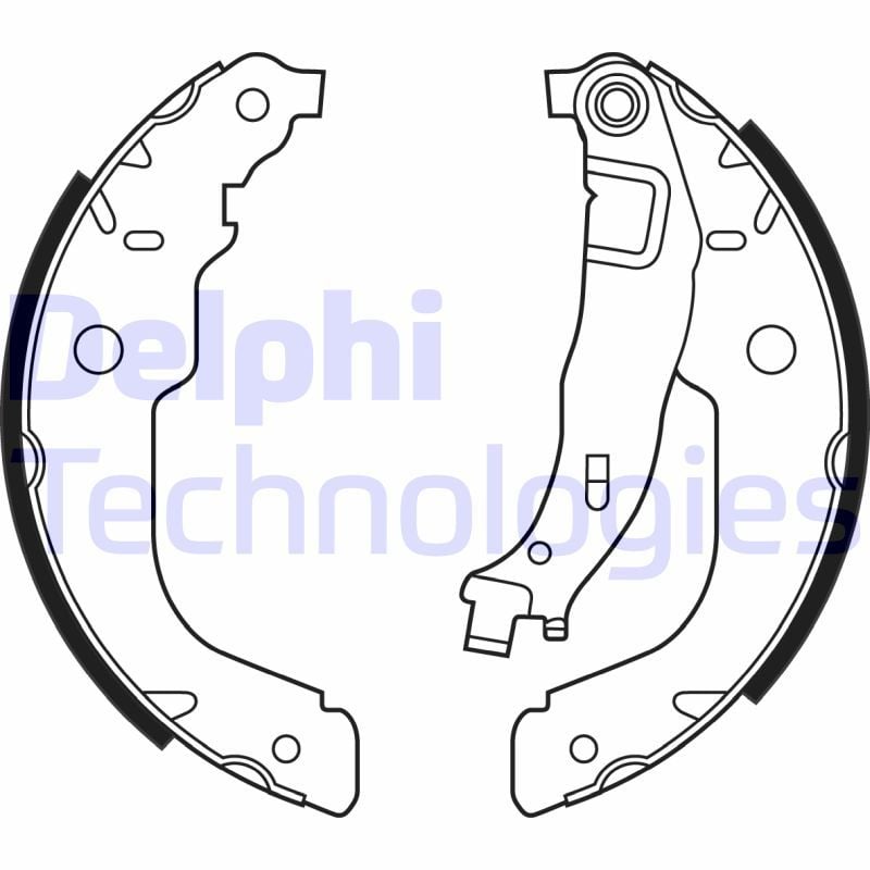 Peugeot 208 2012-2016 Arası 1.4 HDi Delphi Marka Pabuçlu Balata