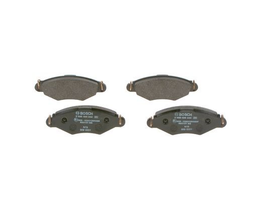 Peugeot 206 1998-2012 Arası 1.4 Bosch Marka Ön Balata