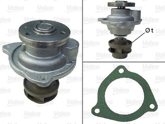 Ford Ka 1996-2008 Arası 1.3 i, 1.6 i Valeo Marka Devirdaim Su Pompası