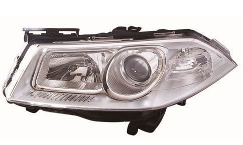 Megane II 05-08 Sol Far Mercekli Elektrikli Krom Depo DPO-551-1162LMLD-EM