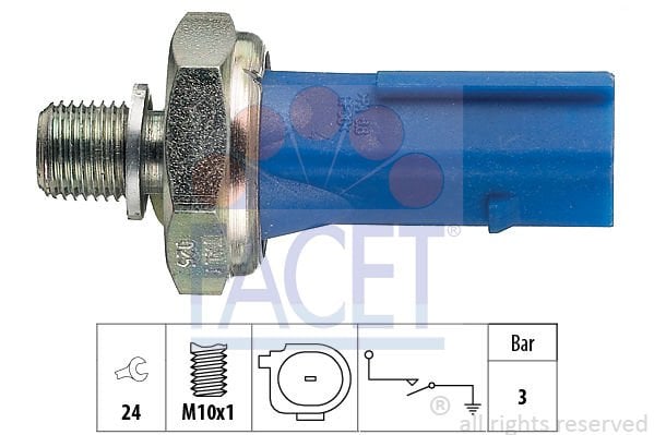 Volkswagen Jetta 2008-2012 Arası 2.0 TSI Facet Marka Yağ Müşürü