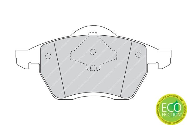 Volkswagen Sharan 1995-2010 Arası 2.0 Ferodo Marka Ön Balata