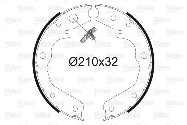 Opel Monterey 1991-1999 Arası 3.2, 3.1 TD, 3.5 V6 24V Valeo Marka Pabuçlu Balata