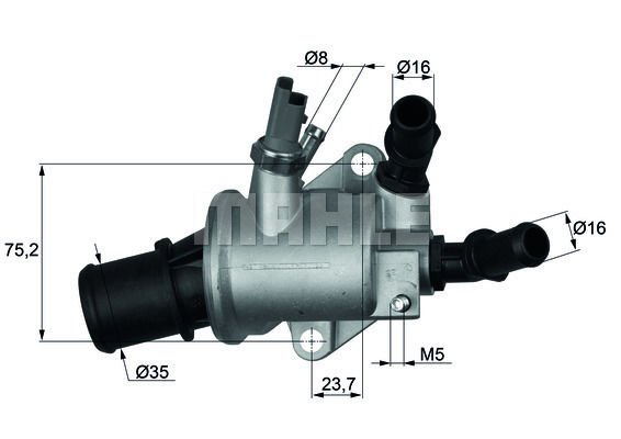Opel Signum 2003-2008 Arası 1.9 CDTI Mahle Marka Termostat