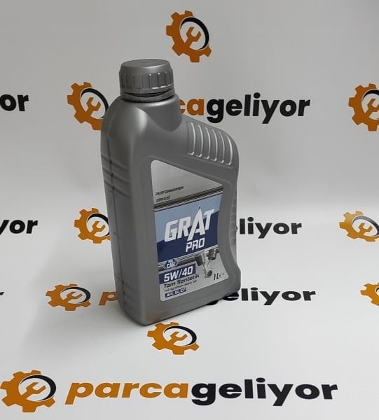 Motor Yağı 1 Litre 5w40 Tam Sentetik GRT-605401