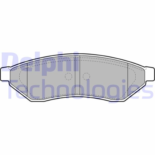 Chevrolet Epica 2004-2011 Arası 2.0 D, 2.0, 2.5 Delphi Marka Arka Balata
