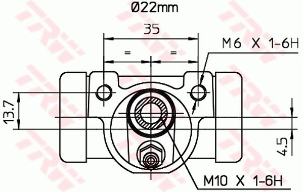 Fiat Brava 1995-2003 Arası 1.6 16V TRW Marka Fren Silindiri