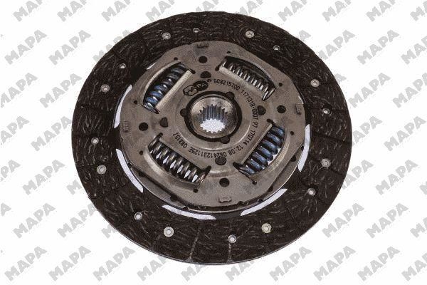 Renault Clio 2005-2014 Arası Mapa Marka Debriyaj Seti