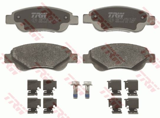 Peugeot 108 2014-2018 Arası 1.0 VTi, 1.2 TRW Marka Ön Balata