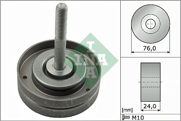 Skoda Fabia 1999-2014 Arası 1.2, 1.2 12V INA Marka Vantilatör Kayış Gergi Rulmanı
