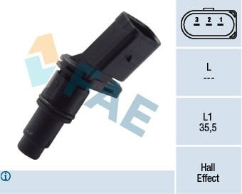 Volkswagen Polo 1994-1999 Arası 120 1.6 16V GTI FAE Marka Eksantrik Devir Sensörü