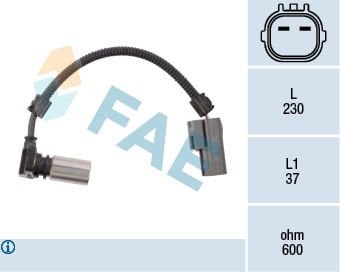 Volkswagen Polo 1994-2009 Arası 75 1.6, 60 1.4, 55 1.4, 1.4 FAE Marka Eksantrik Devir Sensörü