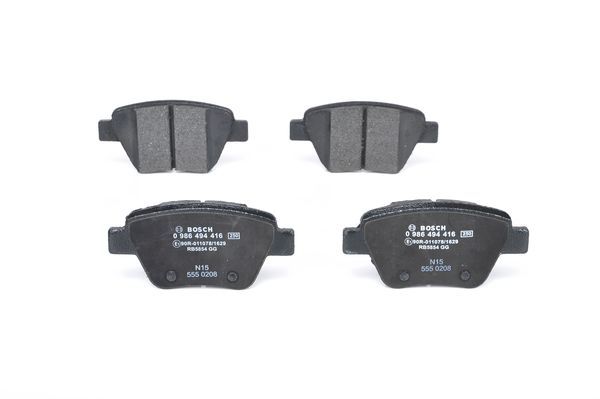 Volkswagen Jetta 2004-2013 Arası 2.0 TDI 16V Bosch Marka Arka Balata
