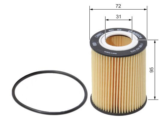 Opel Meriva 2003-2010 Arası 1.4 16V Twinport LPG Bosch Marka Yağ Filtresi