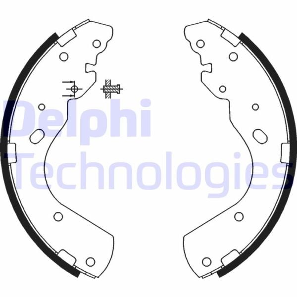 Ford Ranger 1997-2011 Arası 2.5 D Delphi Marka Pabuçlu Balata