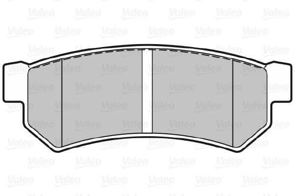 Chevrolet Nubira 2005-2011 Arası 1.6 Valeo Marka Arka Balata