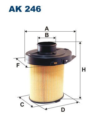 Citroen Ax 1986-1998 Arası 10 E, 11, 14, 10 Filtron Marka Hava Filtresi