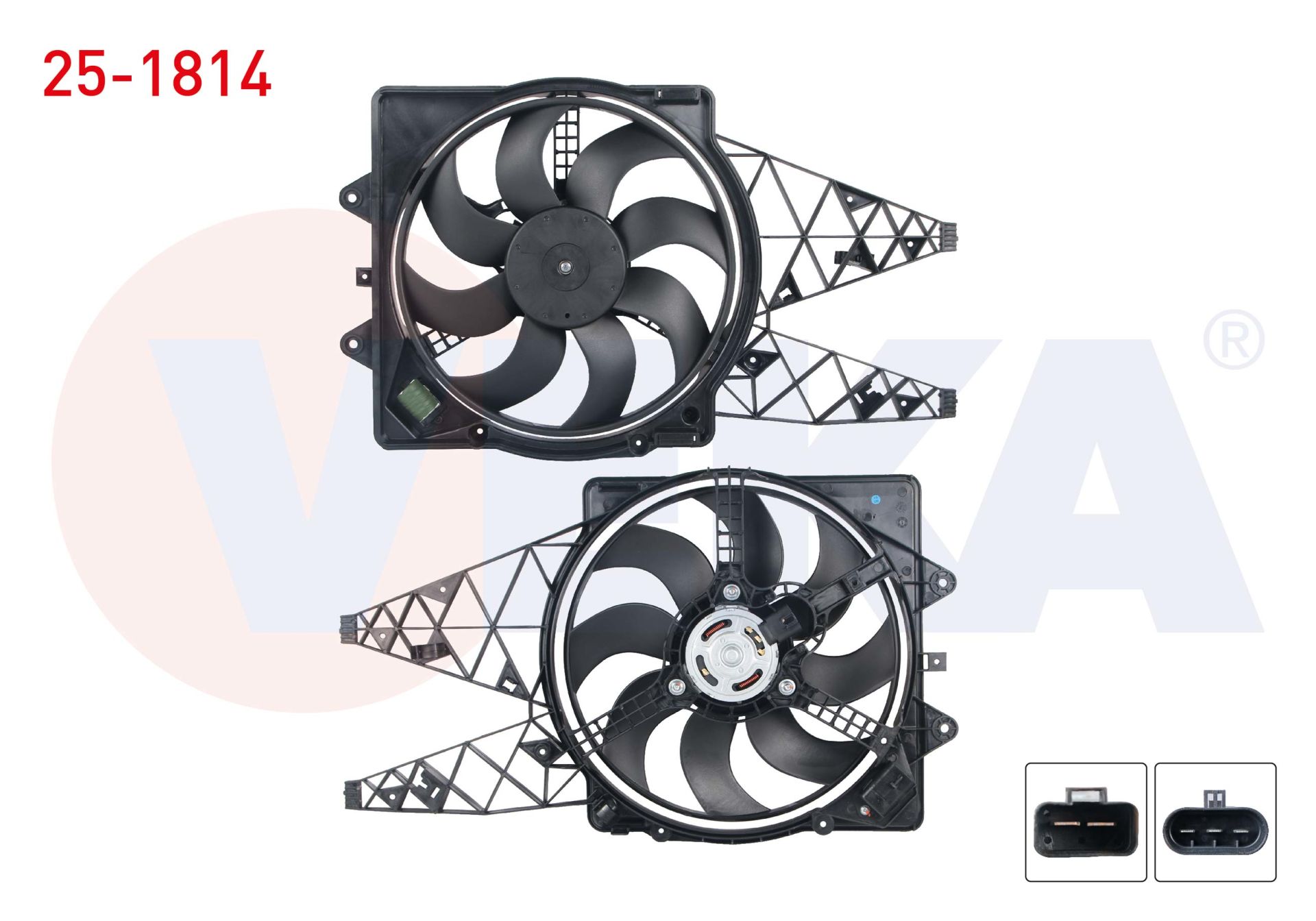 Grande Punto 1.3 Mtj Fan Motoru Veka 25-1814