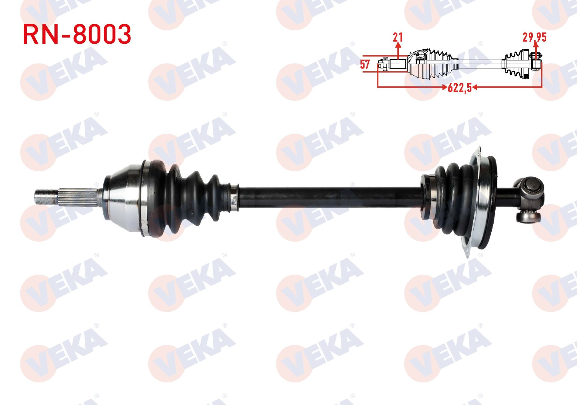 Clio II 1.6 8V Sol Aks Komple (Abs'siz) Veka RN-8003
