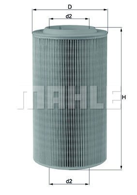 Volkswagen Polo 1995-2009 Arası 75 1.6 Mahle Marka Hava Filtresi