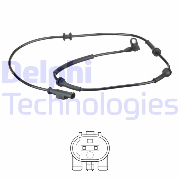 Fiat Panda 2012-2016 Arası 1.2 Delphi Marka Ön Abs Sensörü