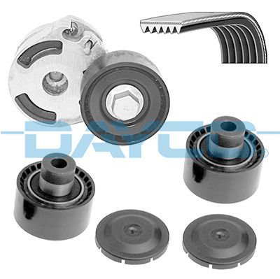 Ford Fusion 2002-2012 Arası 1.4 TDCi Dayco Marka Vantilatör Kayış Seti