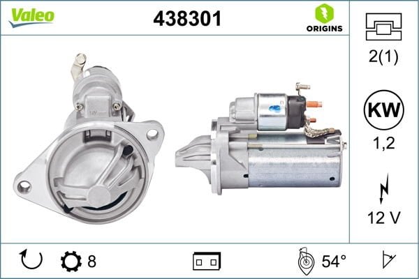 Ford Ecosport 2011-2015 Arası 1.0 EcoBoost Valeo Marka Marş Motoru