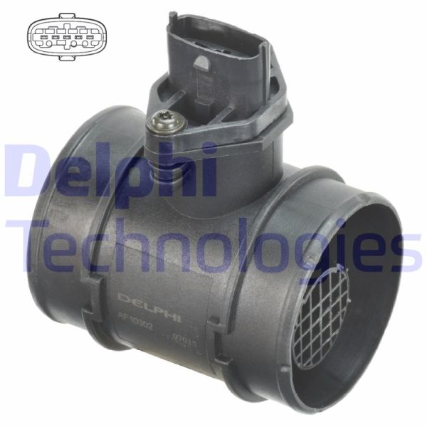 Opel Zafira 1999-2005 Arası 2.2 DTI 16V, 2.0 DTI 16V Delphi Marka Hava Debimetresi