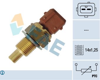 Peugeot 306 1993-2003 Arası 1.4, 1.4 SL, 1.6 SR FAE Marka Hararet Müşürü