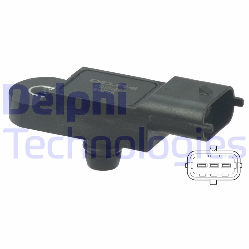 Renault Espace 2002-2006 Arası 2.0 Turbo Delphi Marka Map Sensörü