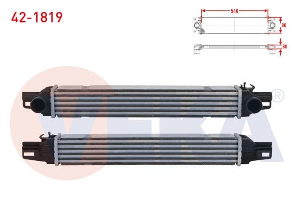 Fioirno 1.3 Turbo Radyatörü Veka 42-1819