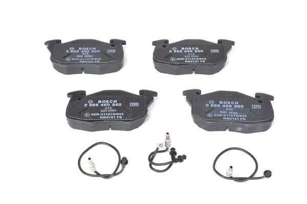 Peugeot 106 1996-2005 Arası 1.1 i, 1.5 D Bosch Marka Ön Fişli Balata