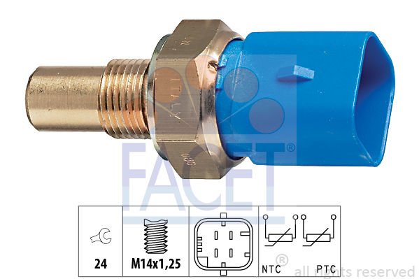 Peugeot 306 1993-2003 Arası 1.9 D Facet Marka Hararet Müşürü