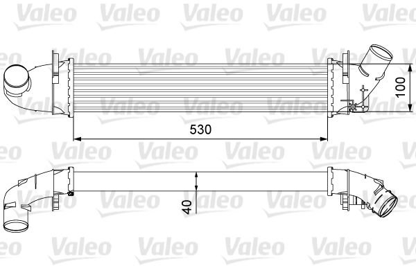 Dacia Logan 2004-2013 Arası 1.5 dCi Valeo Marka Turbo Radyatörü