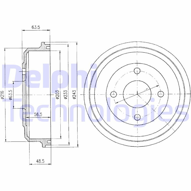 Ford Mondeo 1993-1996 Arası 1.6 i 16V Delphi Marka Kampana