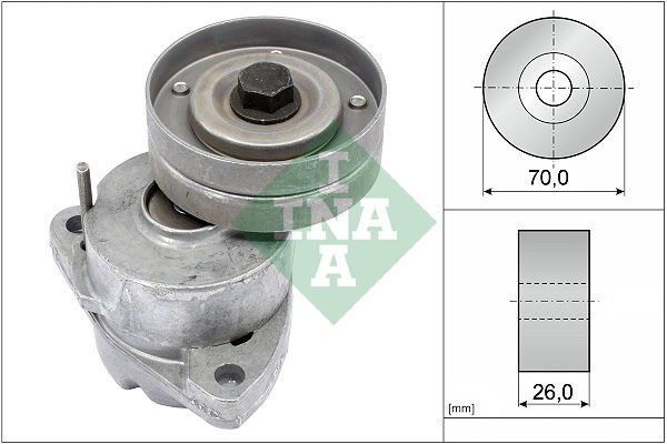 Opel Vectra 1988-2004 Arası 2.0, 1.8 S, 2.0 i, 1.8 S 4x4, 1.6 i, 1.6 i Cat, 2.0 i 4x4, 2.0 i GT INA Marka Vantilatör Kayış Gergi Rulmanı