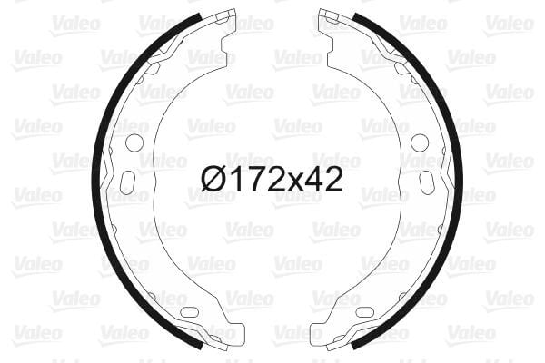 Fiat Ducato 2006-2010 Arası 0 D Valeo Marka Pabuçlu Balata