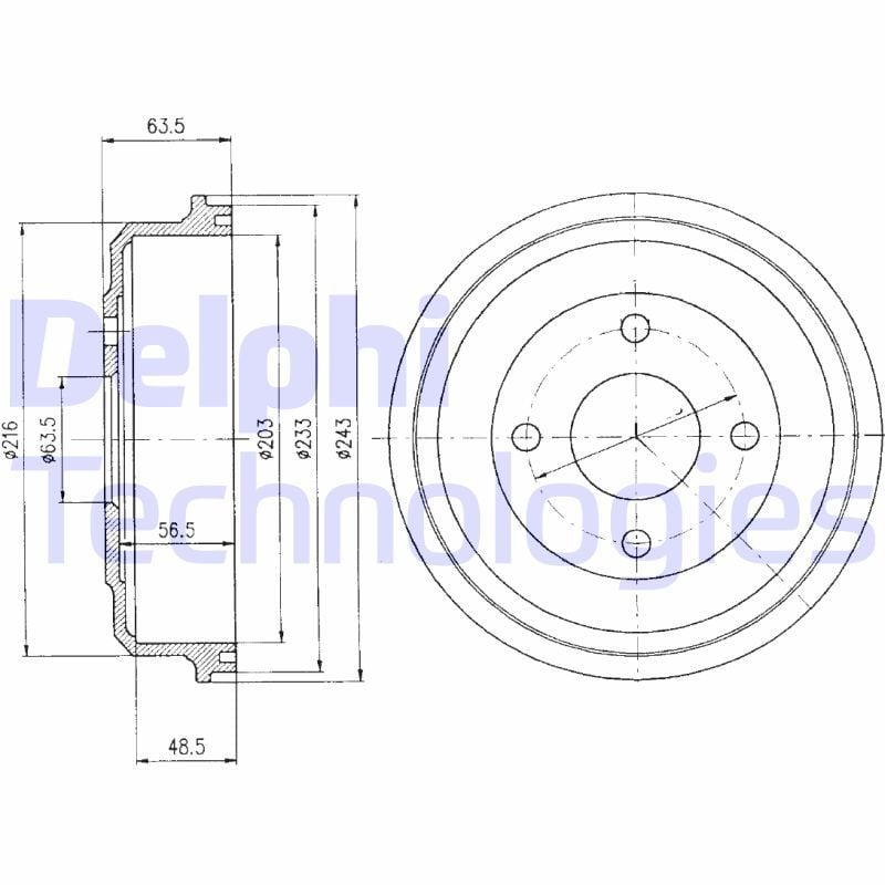 Ford Mondeo 1993-1996 Arası 1.8 i 16V Delphi Marka Kampana
