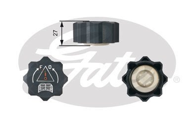 Fiat Ulysse 1994-2002 Arası 2.0 Turbo, 2.0, 1.9 TD Gates Marka Radyatör Yedek Su Depo Kapağı