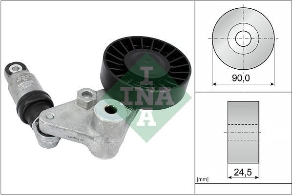 Opel Vectra 1995-2009 Arası 2.0 DTI 16V, 2.0 DI 16V INA Marka Vantilatör Kayış Gergi Rulmanı