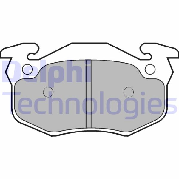 Renault 19 1988-2003 Arası 1.7, 1.8 16V, 1.9 D, 1.4 Delphi Marka Arka Balata