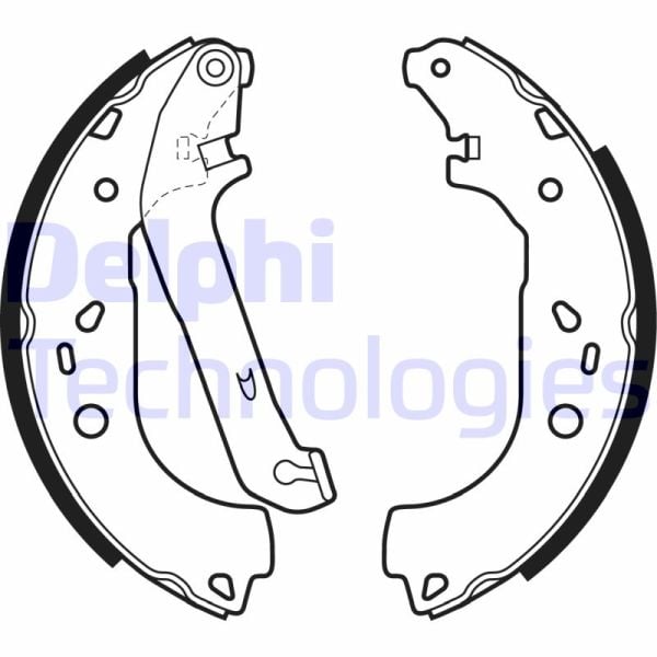 Ford Focus 2004-2013 Arası 1.6 Delphi Marka Pabuçlu Balata
