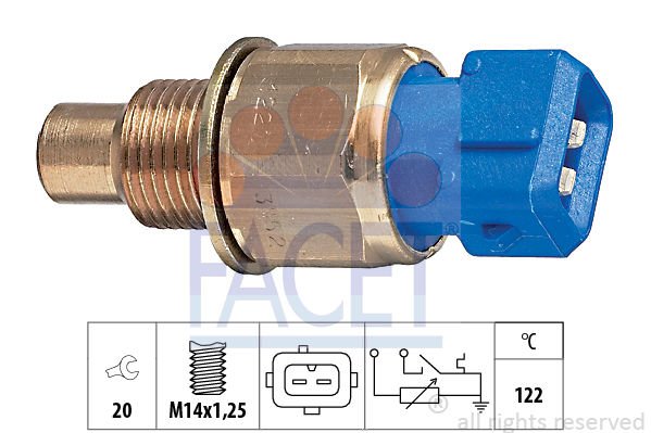 Peugeot 306 1993-2003 Arası 1.9 D Facet Marka Hararet Müşürü