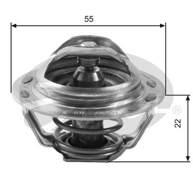 Peugeot 306 1993-2003 Arası 1.9 DT, 1.9 SRDT Gates Marka Termostat